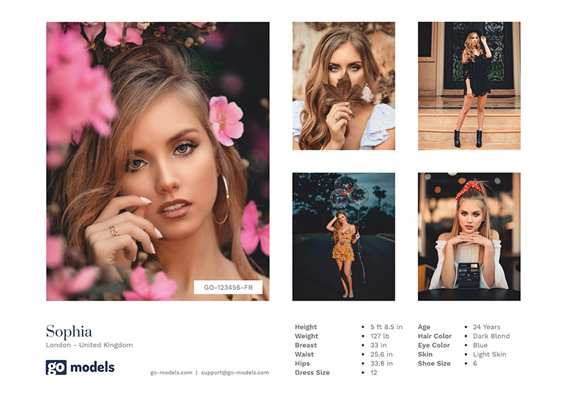 sedcard-model-height-weight
